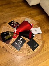 Bouquet de rose rouge sur mesure
