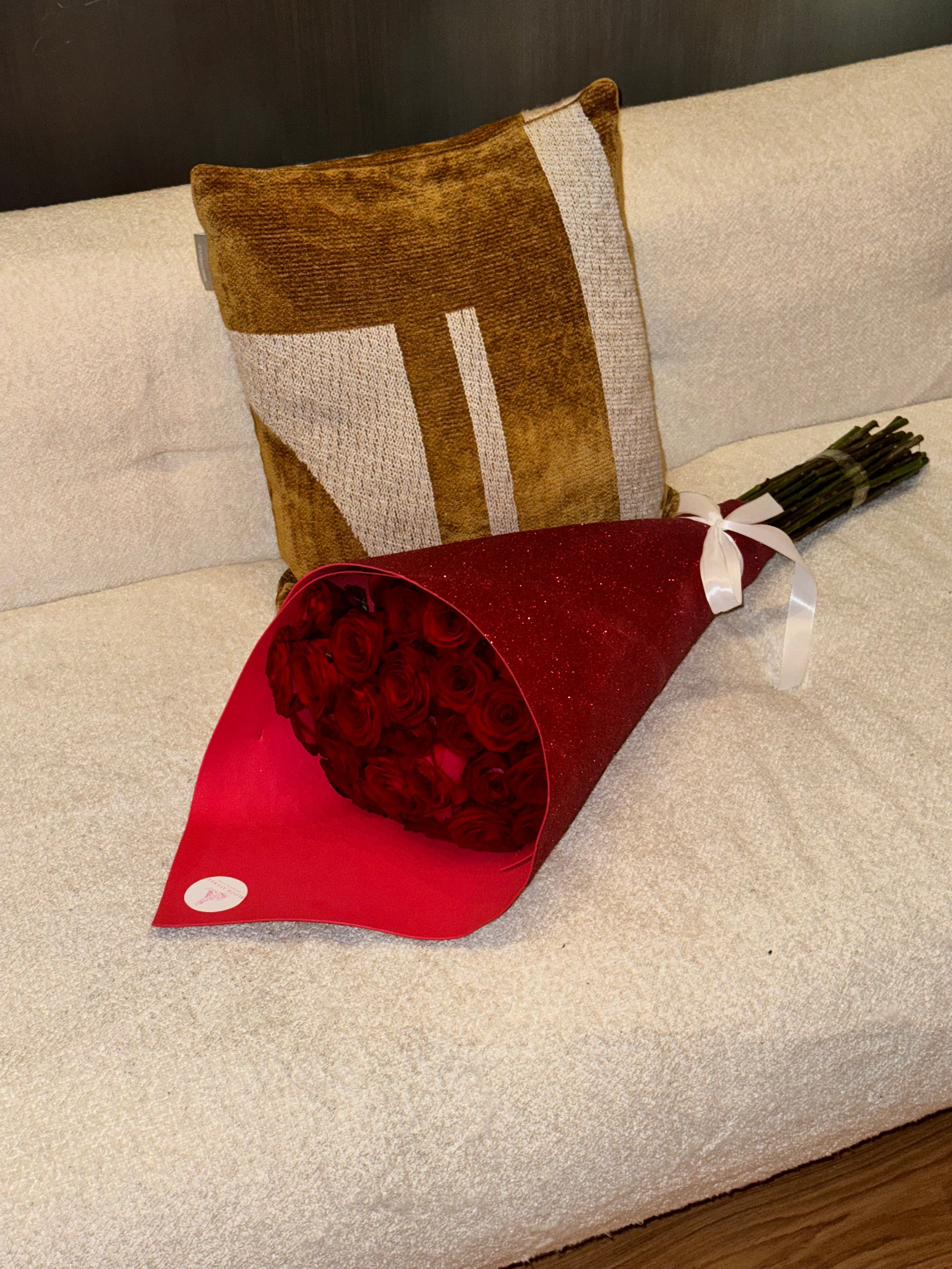 Bouquet luxe rouge