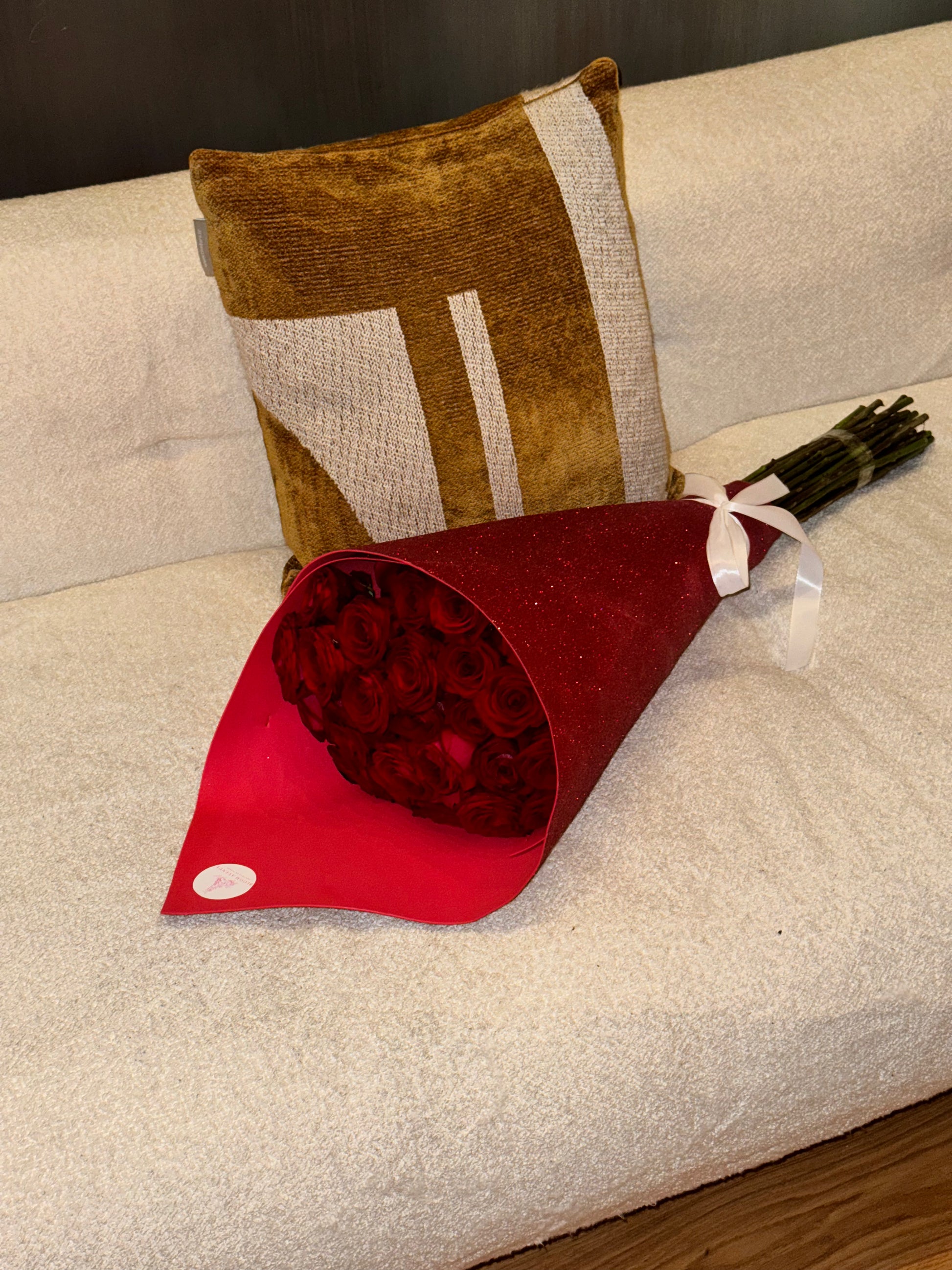 Bouquet luxe rouge